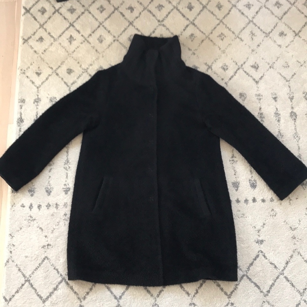 Fabulous Eileen Fisher Black Coat!